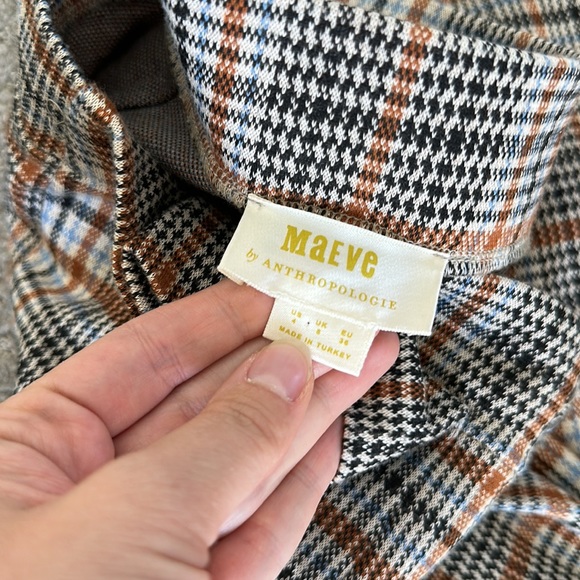 Anthropologie Maeve Pleated Knit Pants - Picture 6 of 6